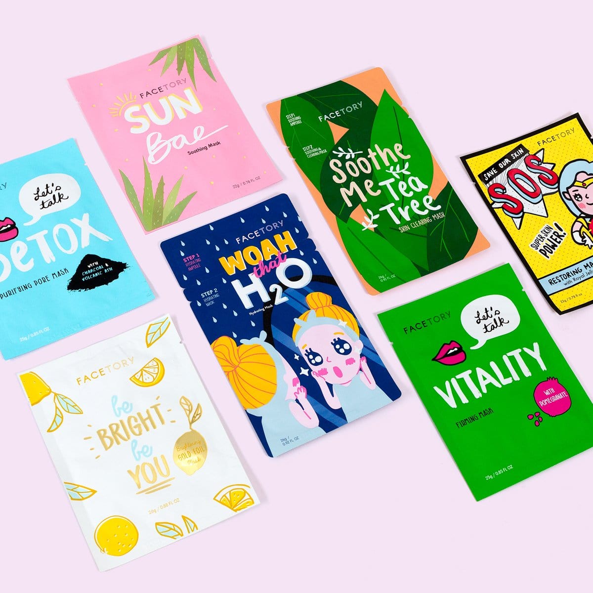 Sheet Face Mask - Best of 7 Collection