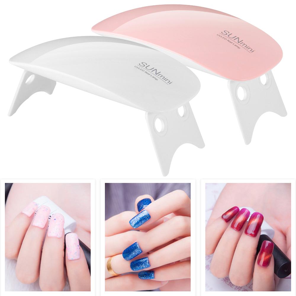 6W UV Resin Lamp Gel Nail Polish Dryer Gel Curing Light Manicure AU  Portable