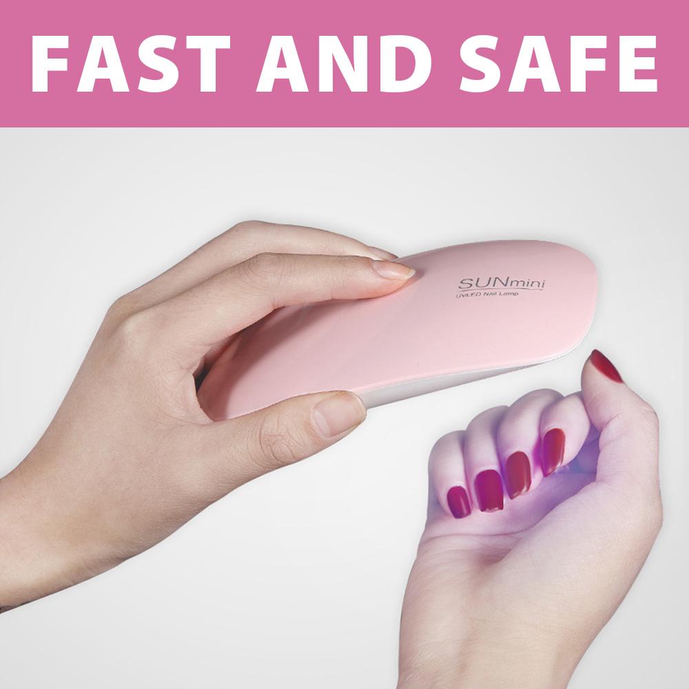 6W UV Gel LED Nail Lamp Manicure Dryer