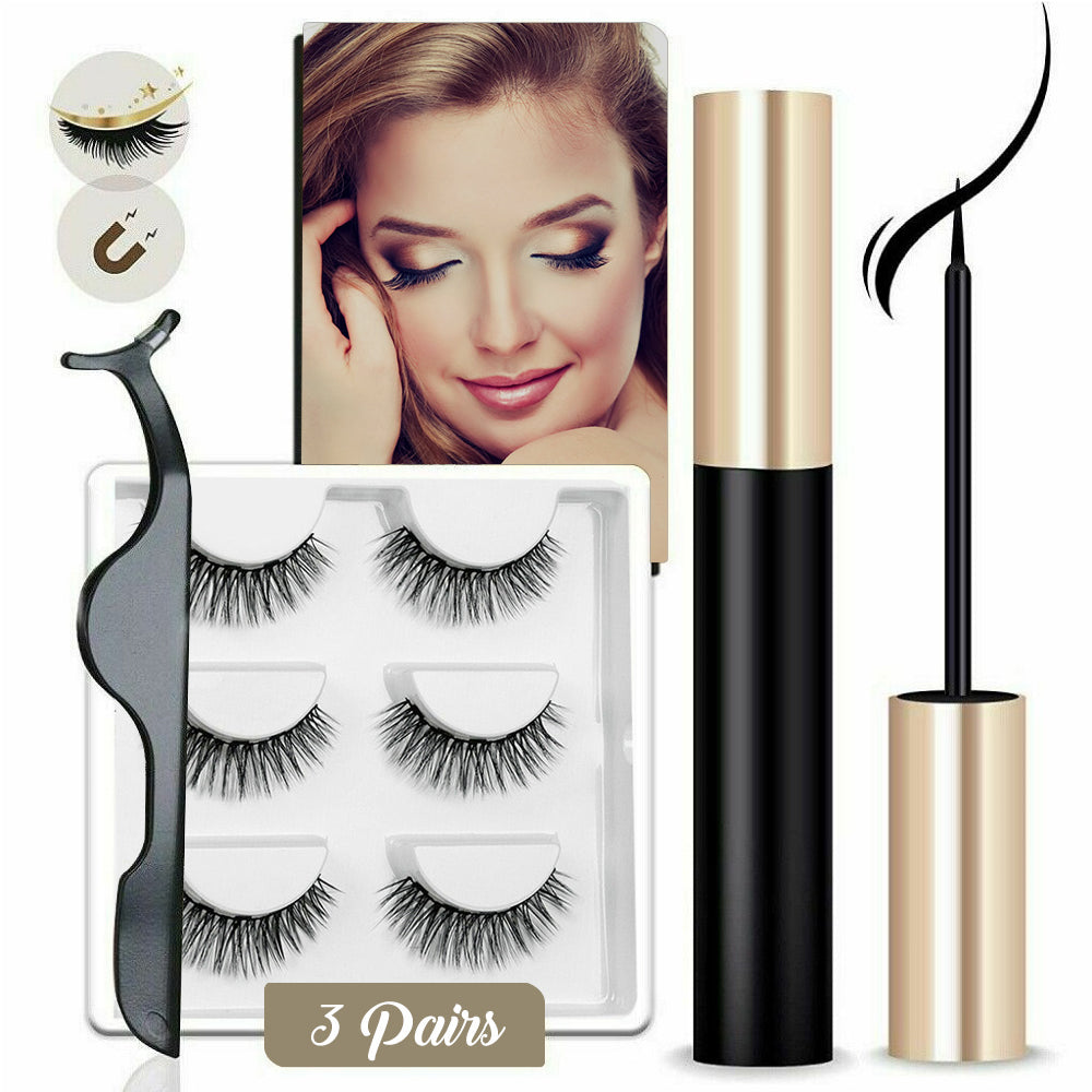 Magnetic Lash Liquid Eyeliner & Tweezers Set