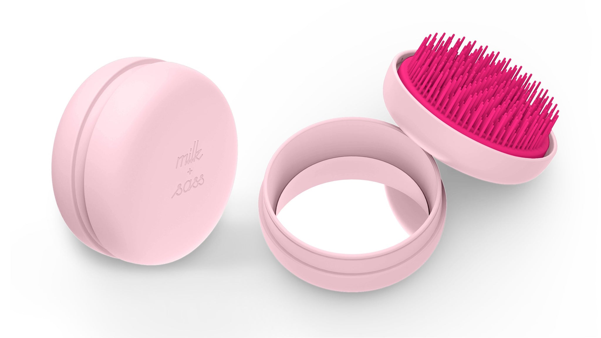 Detangle Brush & Compact Mirror