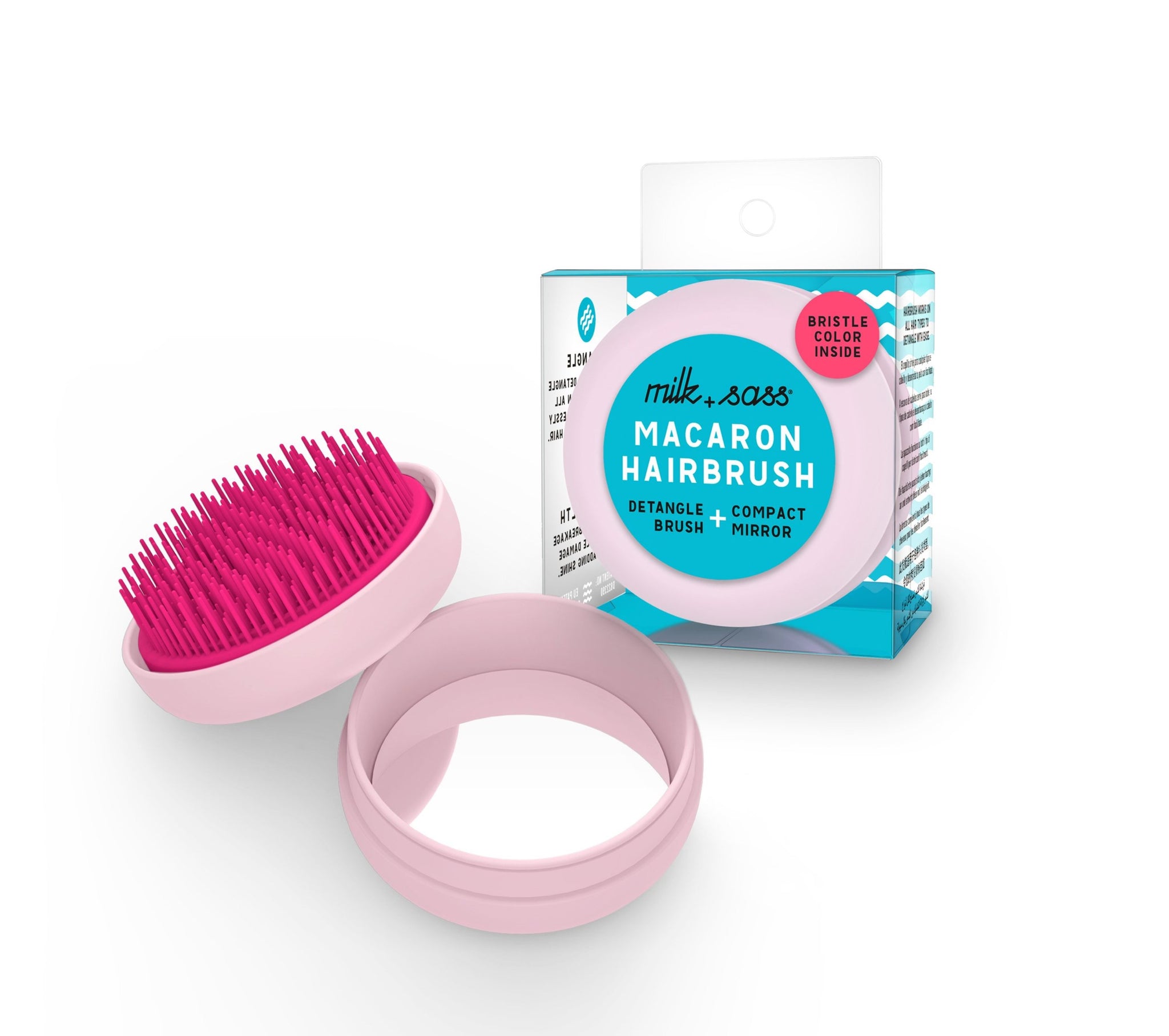Detangle Brush & Compact Mirror