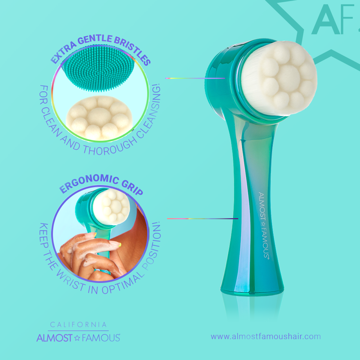 Exfoliating Facial Cleansing Brush