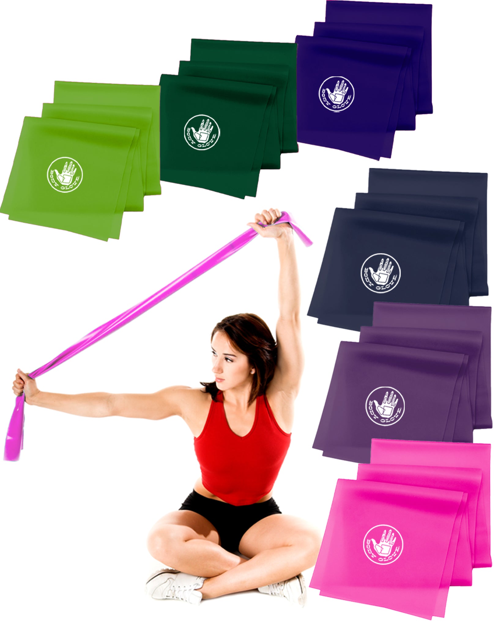 Open End Flat Resistance Workout Bands
