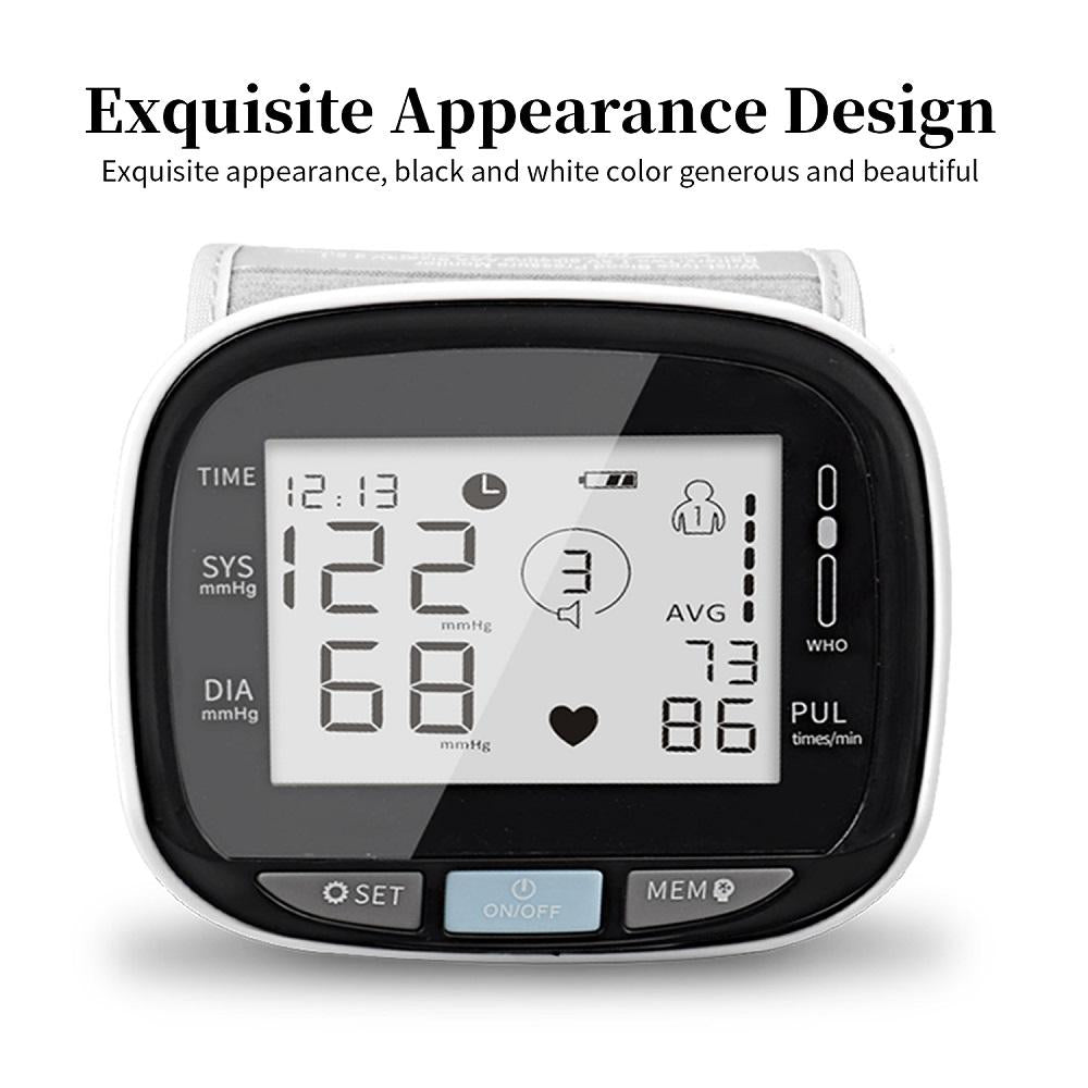Digital Wrist Blood Pressure Monitor