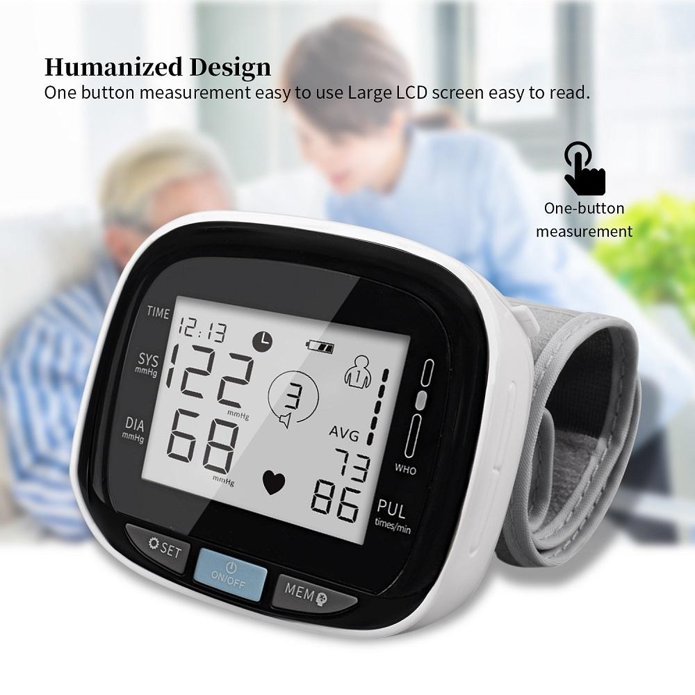 Digital Wrist Blood Pressure Monitor