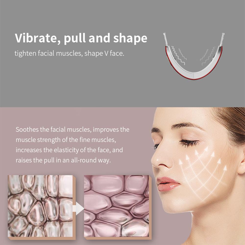 LED Light Therapy Massager & Slimming Facial Device