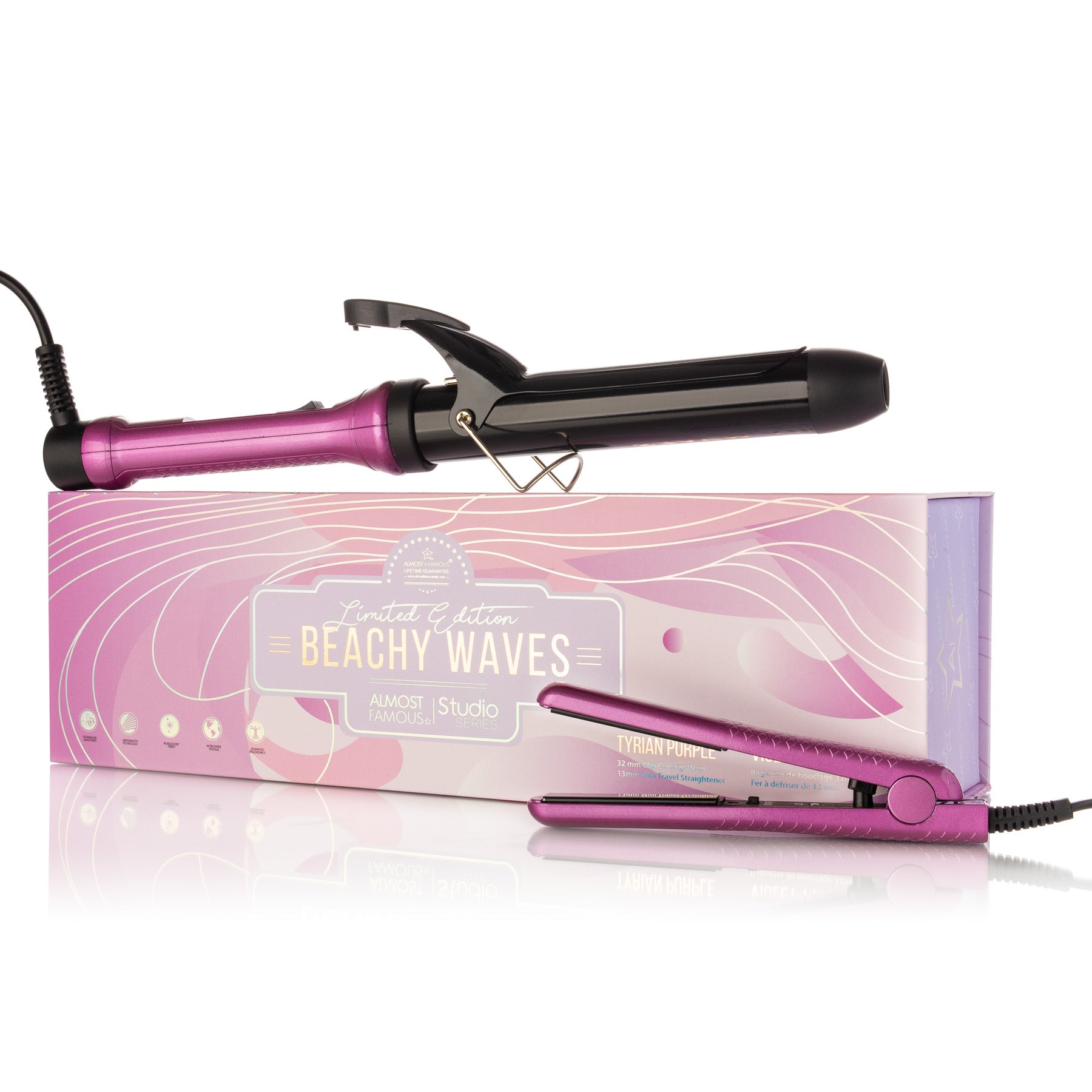 Curling Iron & Flat Iron Mini - Set of 2
