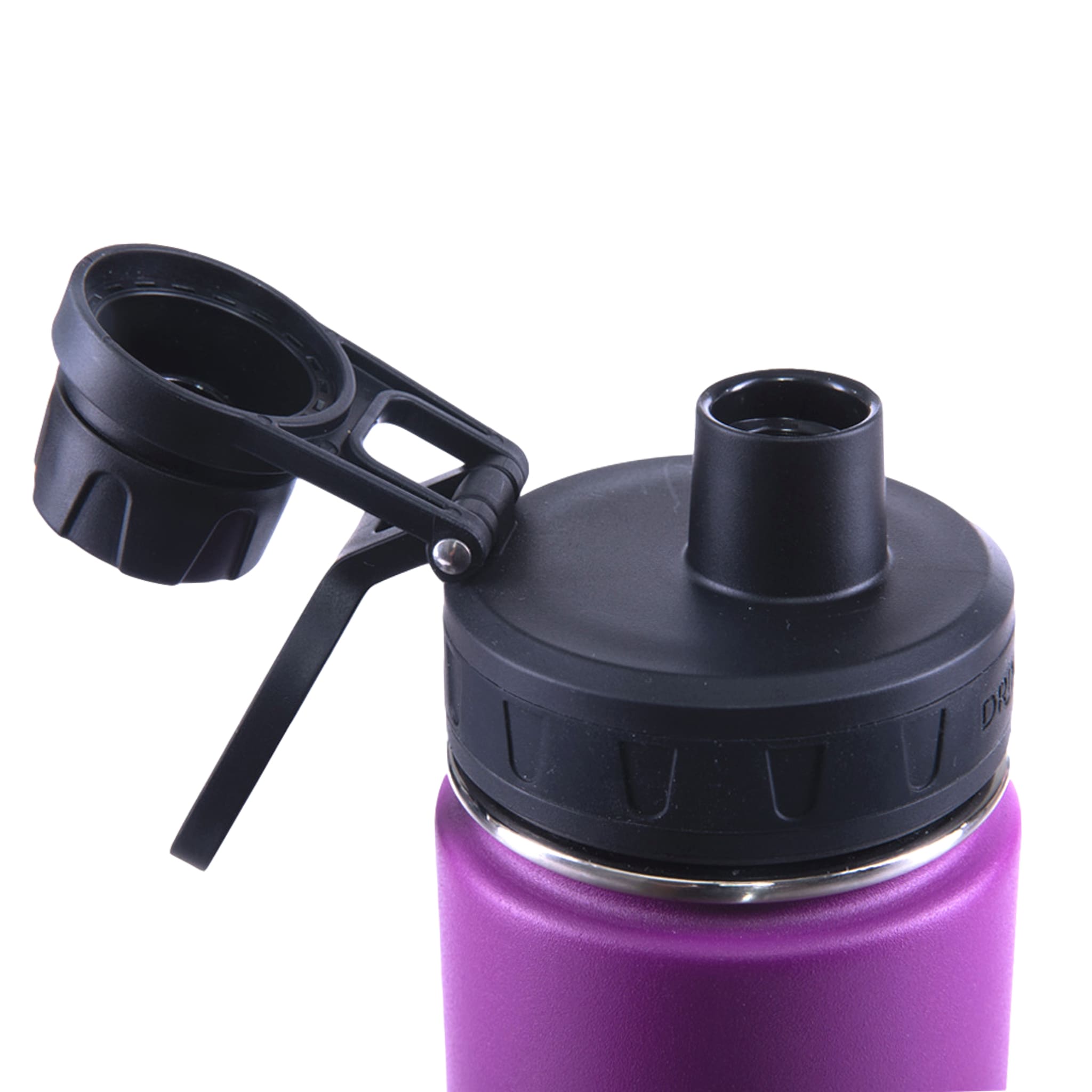 Water Bottle & Stainless Steel Insulated Drinkware-22oz (Deep Purple)