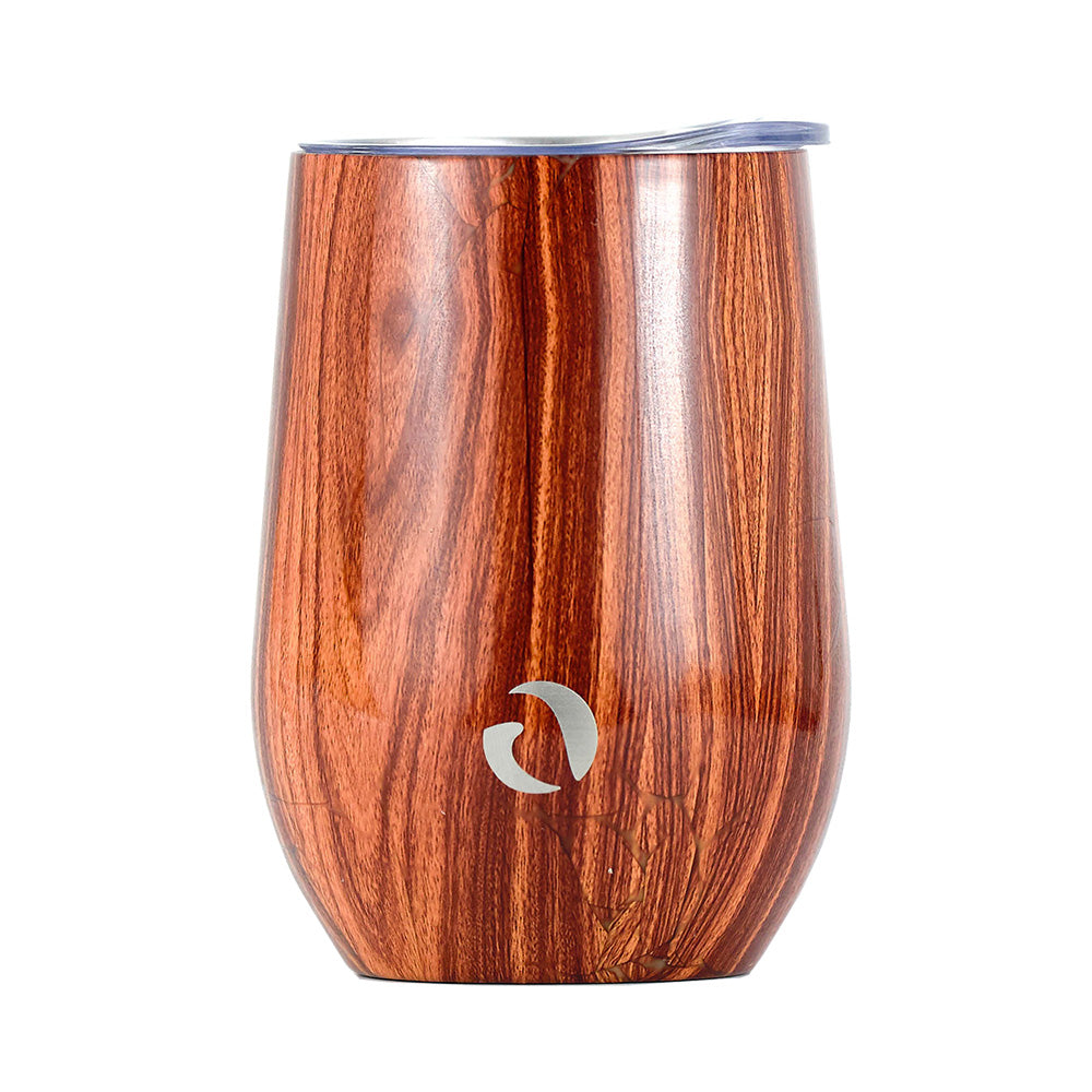 Tumbler & Drinkware Insulated Wine Glass - 12oz - (Woodland)